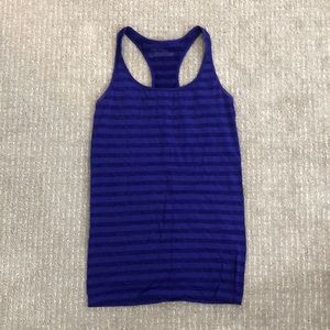Zella (Nordstrom athletic brand) striped tank